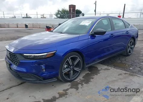 2023 Honda Accord Hybrid Sport from USA, damaged, VIN 1HGCY2F57PA045320